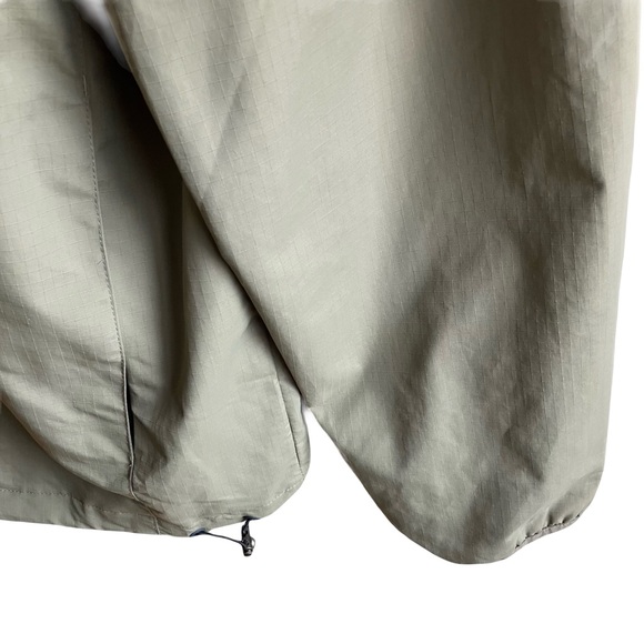 Brooks Brothers Water Repellent Windbreaker Size XXL Olive Green Hooded Jacket - Picture 9 of 14